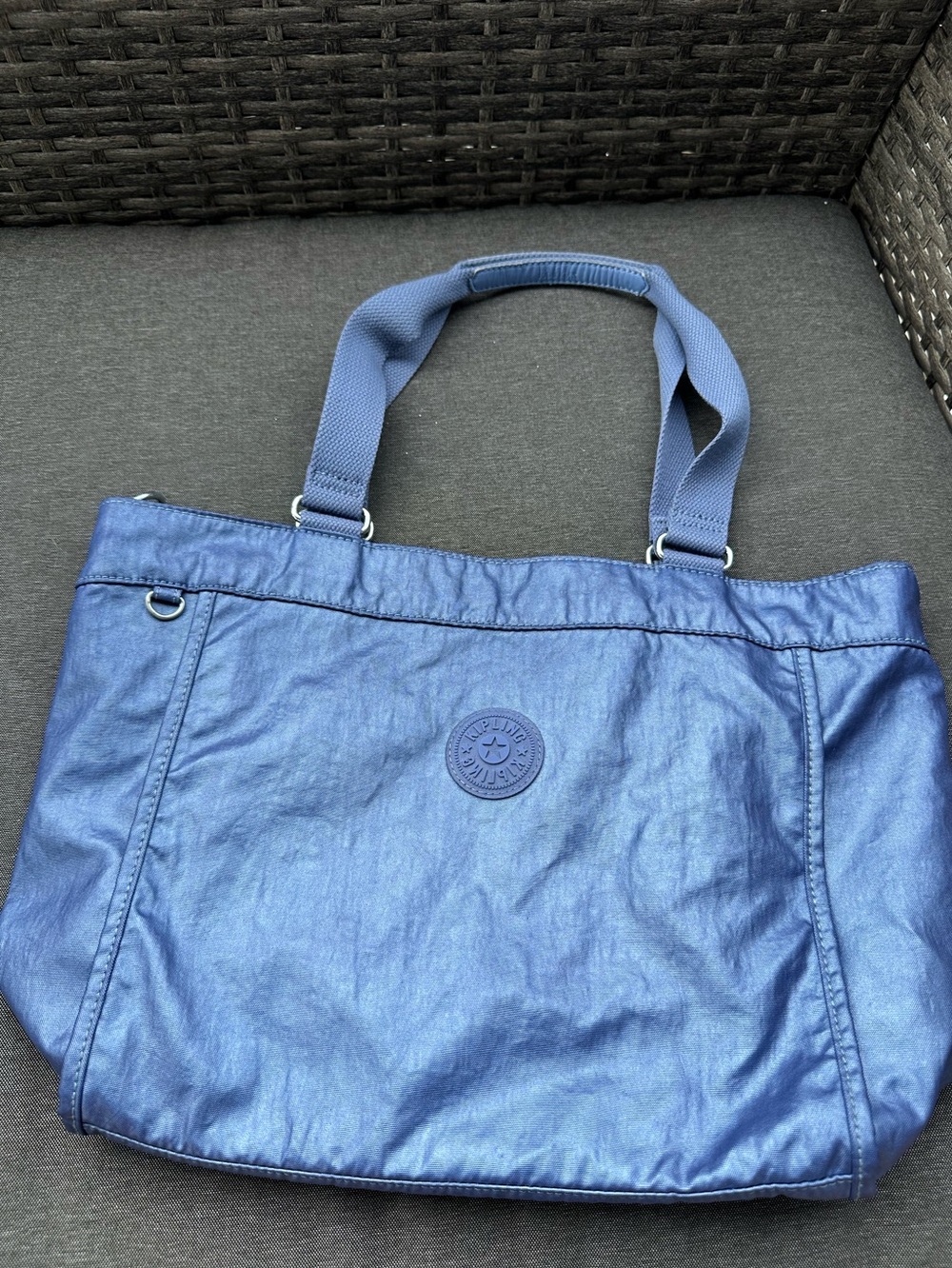 Kipling Blue Women's Tote Bag
